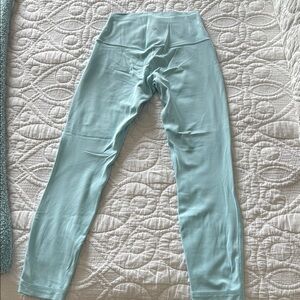Lululemon Athletica Aqua High-Waisted Leggings, double lined! So comfy!!